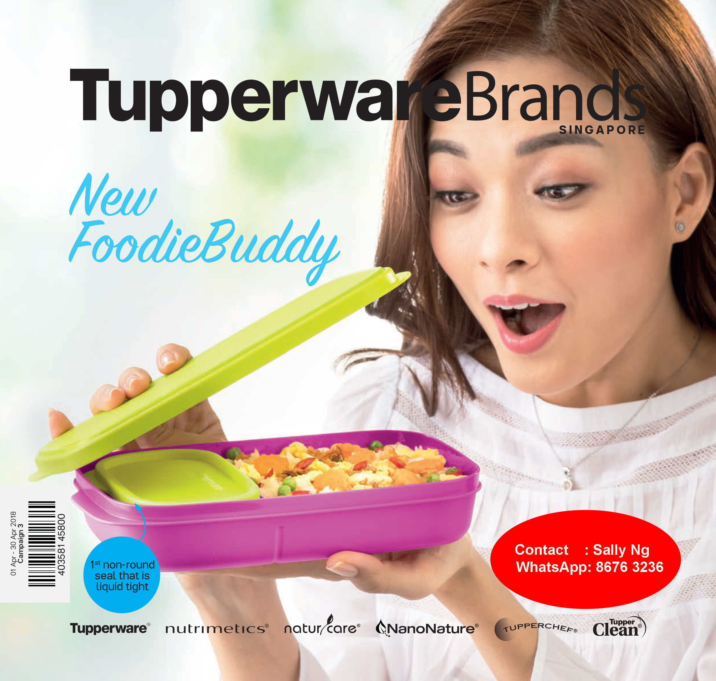 Tupperware Singapore Catalogue April 2018